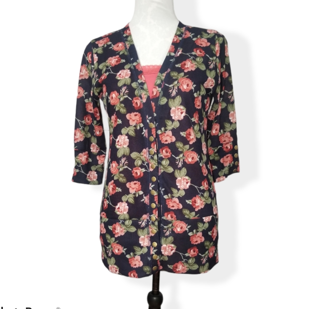 Floral cardigan